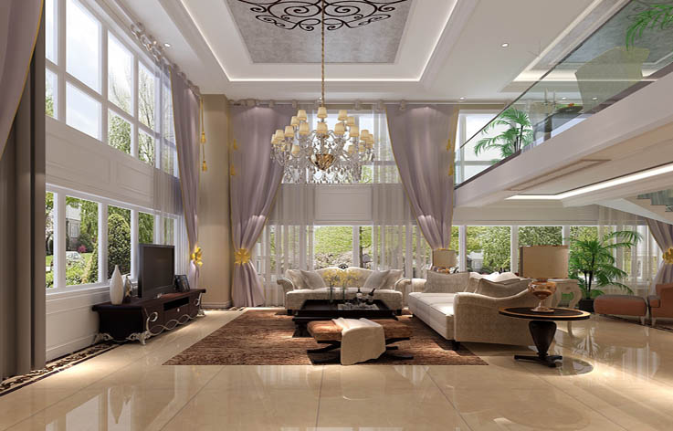 低调 奢华 公寓 案例 客厅图片来自高度国际设计装饰在林肯公园低调奢华设计案例的分享