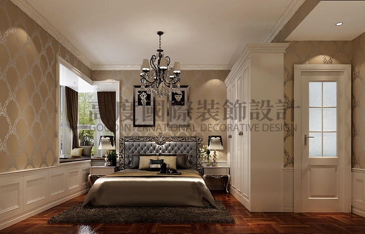 中信府世家 欧式 公寓 140平米 希文 卧室图片来自高度国际装饰宋增会在简单自然 奢华的分享