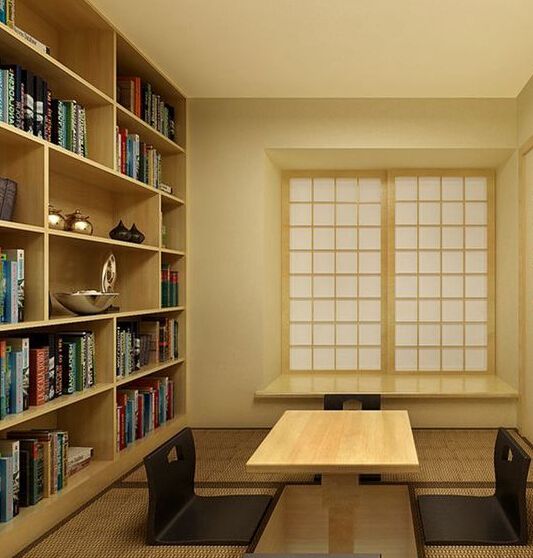 简约 现代 四居室 书房图片来自合肥川豪装饰装修在保利海上五月花130平米现代简约的分享