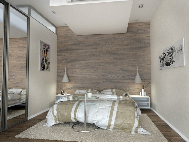 一居，北欧 收纳 小资 卧室图片来自陈小迦在布局更协调，空间更舒适的小户型的分享