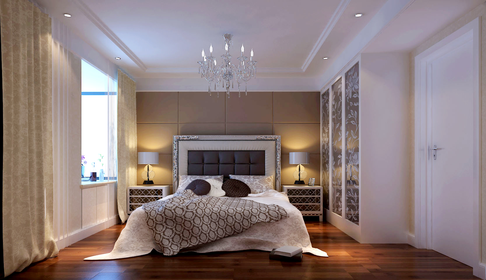 简约 欧式 三居 装修公司 高度国际 卧室图片来自高度国际装饰华华在简约中的经典的分享