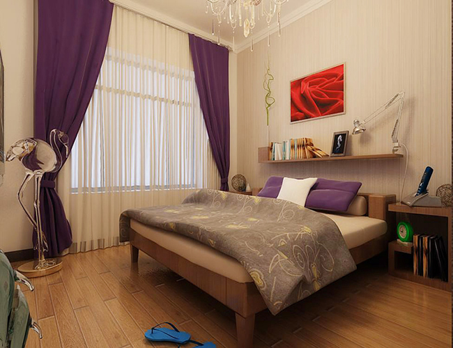 简约 三居 别墅 卧室图片来自北京世家装饰工程有限公司在爱建新城现代简约的分享