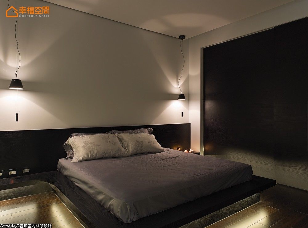 都会 简约 时尚 現代 别墅 三居 白领 卧室图片来自幸福空间在订制专属248平別墅生活品味的分享