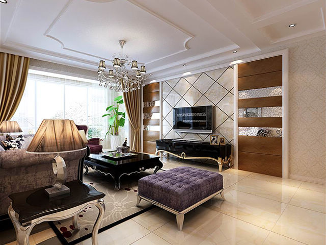 欧式奢华 元洲装饰 客厅图片来自框框在欧式奢华风格三居室的分享