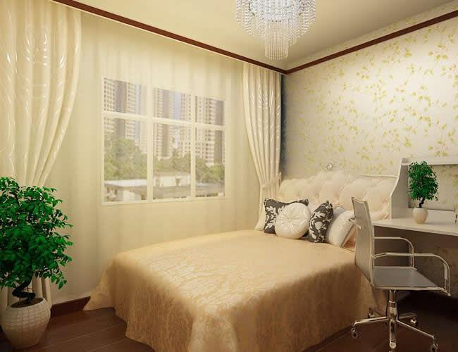 中式 二居 卧室图片来自北京世家装饰工程有限公司在福顺尚景 中式的分享