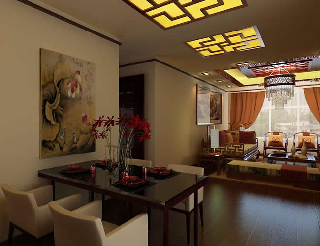 中式 二居 客厅图片来自北京世家装饰工程有限公司在福顺尚景 中式的分享
