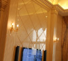 名雕装饰-宏发领域三居室-简欧风格-客厅电视背景