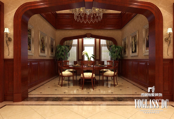 别墅 美式 欧式 客厅 卧室 白领 收纳 餐厅图片来自北京别墅装修案例在美式的温馨与欧式的奢华碰撞的分享