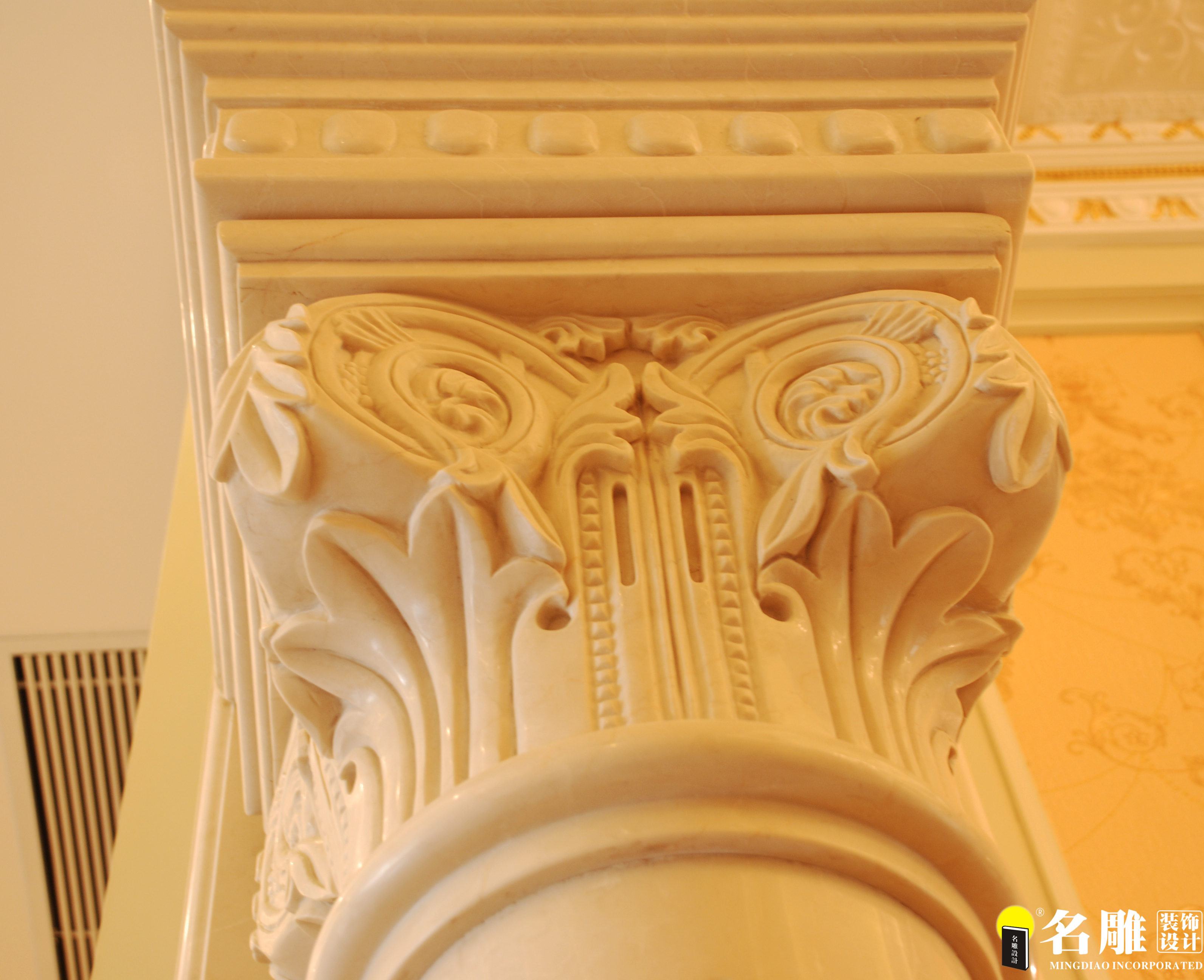 欧式 简欧 三居 白富美 名雕装饰 宏发领域 其他图片来自名雕装饰设计在简欧风格-205平三居室高档家装的分享
