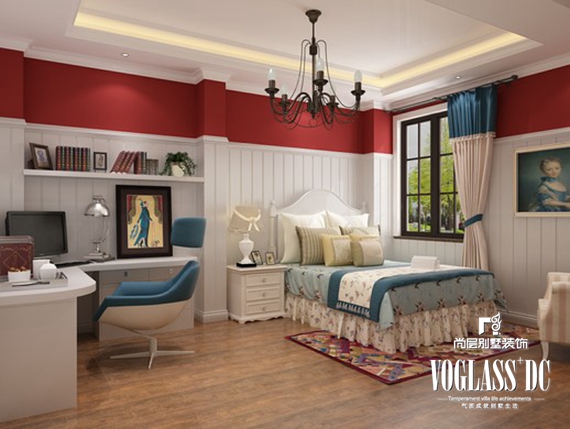 欧式 别墅 白领 客厅 卧室 餐厅 卧室图片来自北京别墅装修案例在欧式的奢华与高贵完美呈现的分享