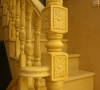 名雕装饰设计-宏发领域复式楼阁-简欧风格楼梯