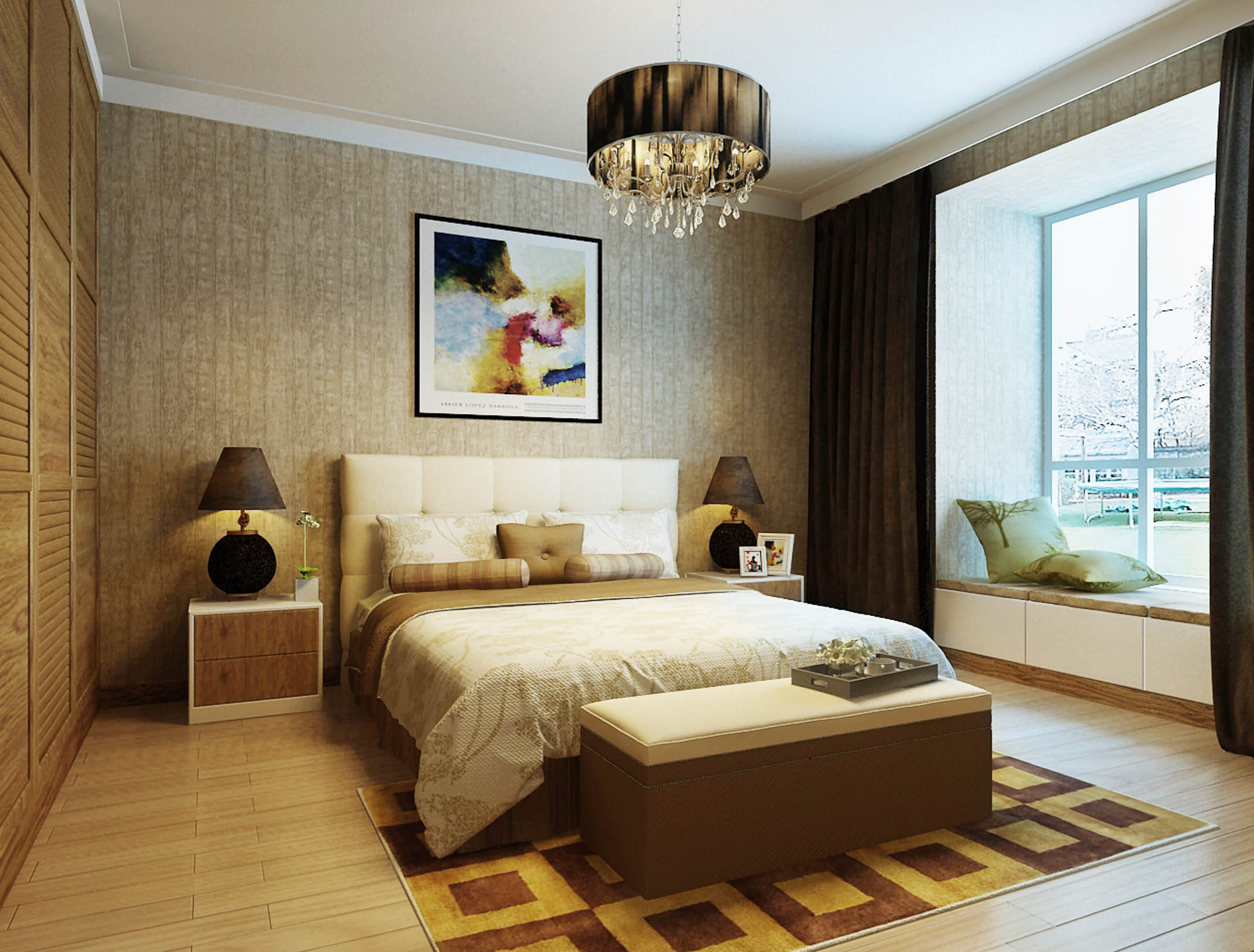 卧室图片来自成都生活家装饰徐洋在简约风格3的分享