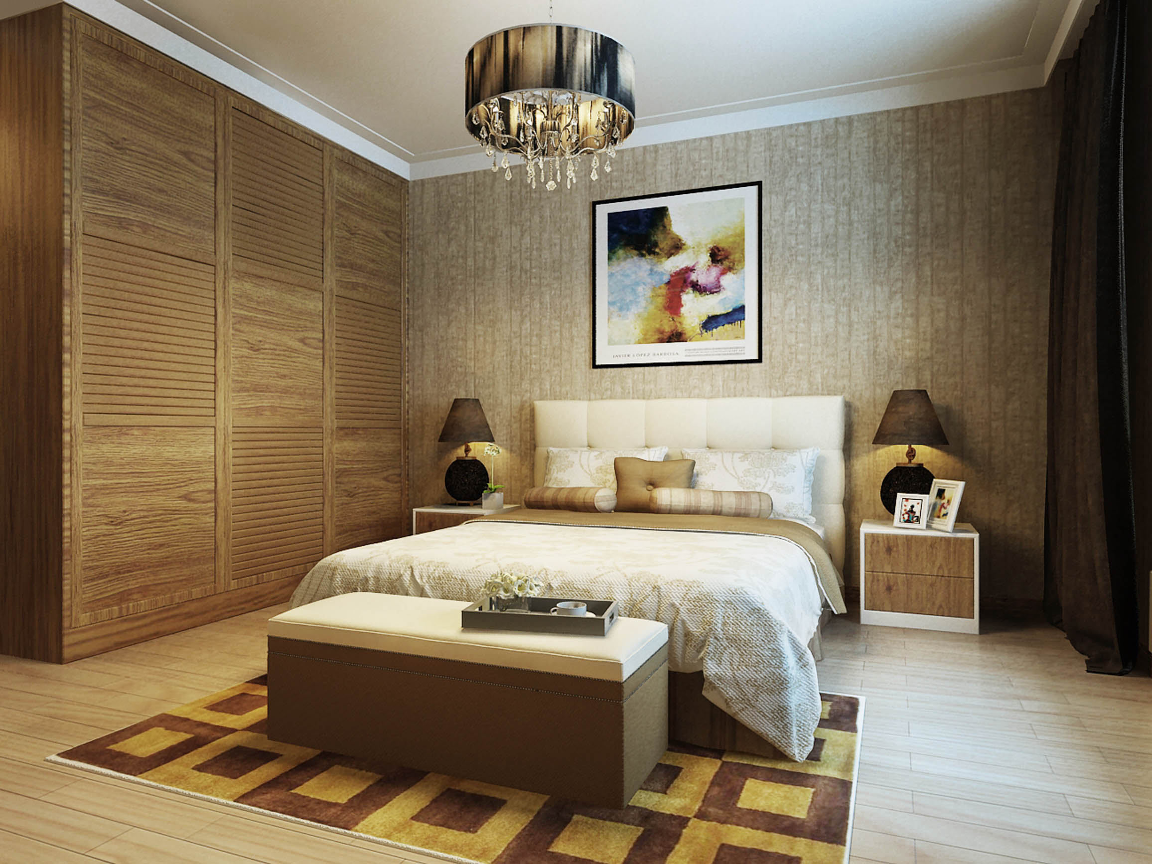 卧室图片来自成都生活家装饰徐洋在简约风格3的分享
