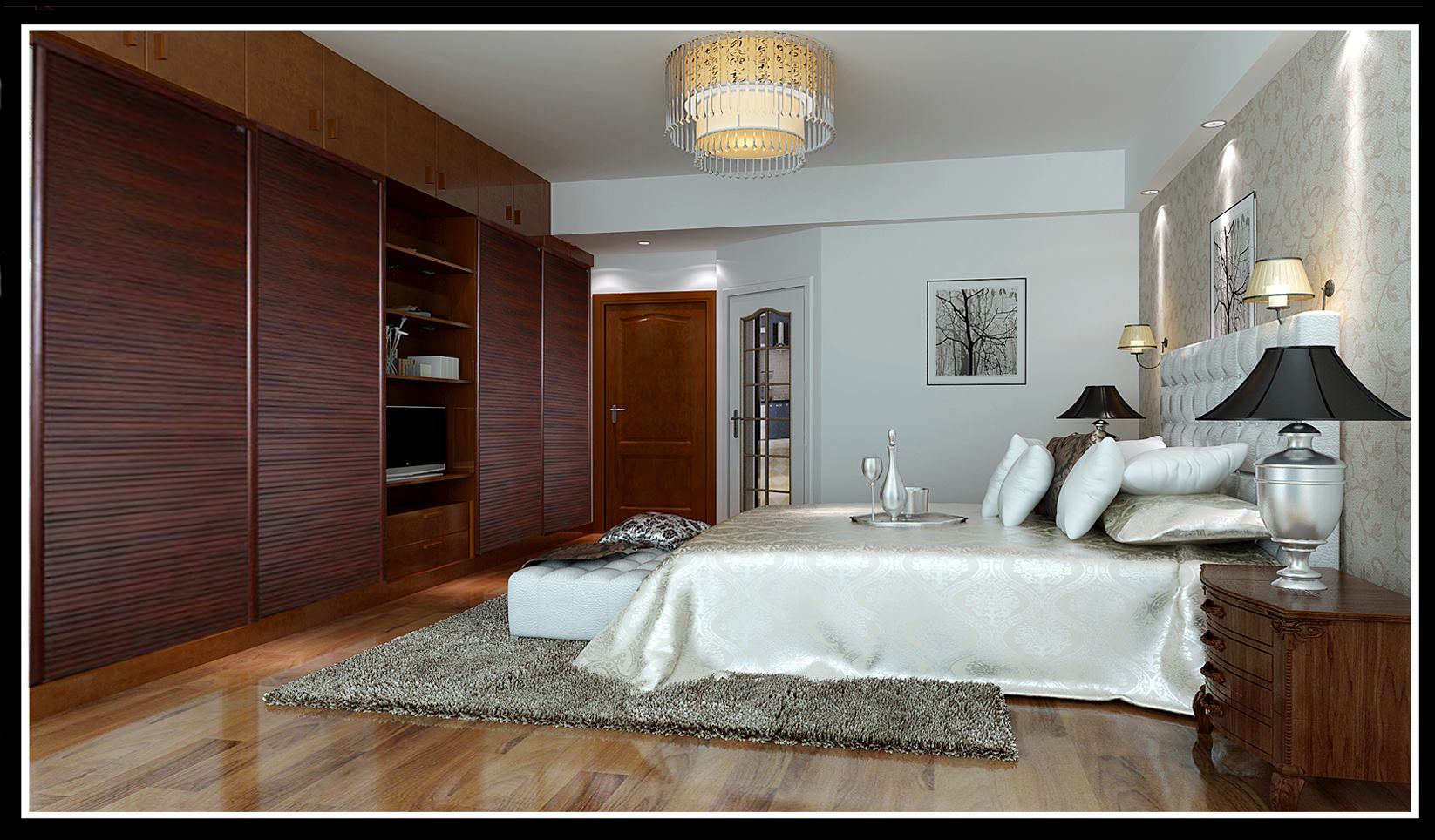 新中式 卧室图片来自黄杰5420在美的气息的分享