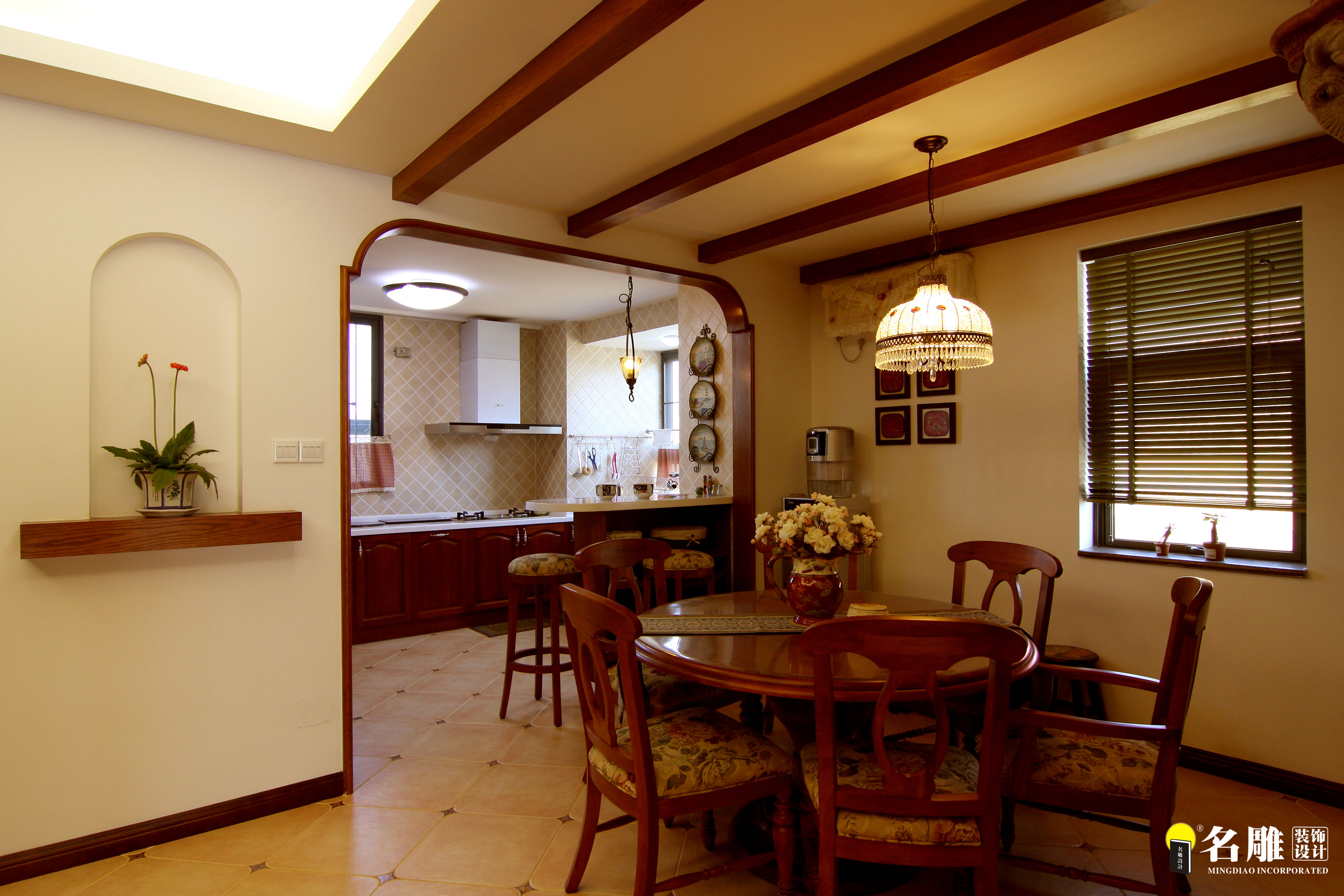 美式 别墅 自然 居家 名雕丹迪 高富帅 厨房图片来自名雕丹迪在美式风情-220平硅谷别墅自由空间的分享