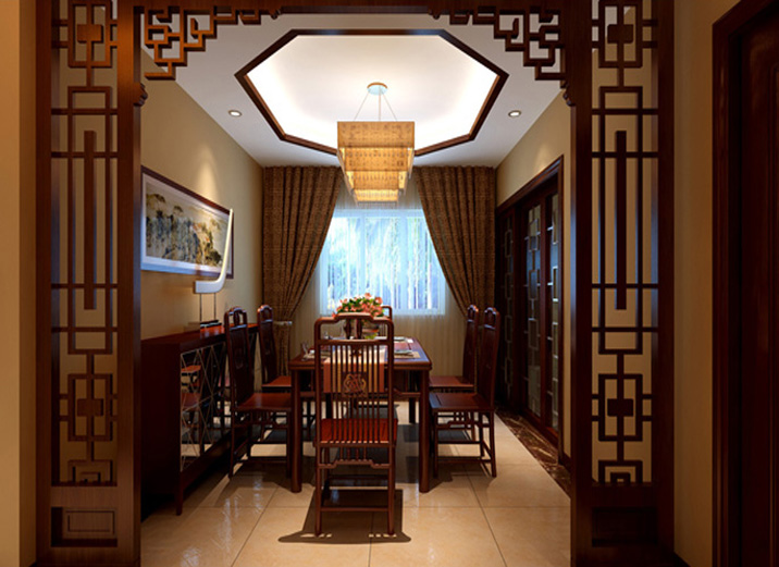 混搭 三居 别墅 白领 收纳 80后 小资 餐厅图片来自shichuangyizu在金汉绿港150平中式，三居室的分享