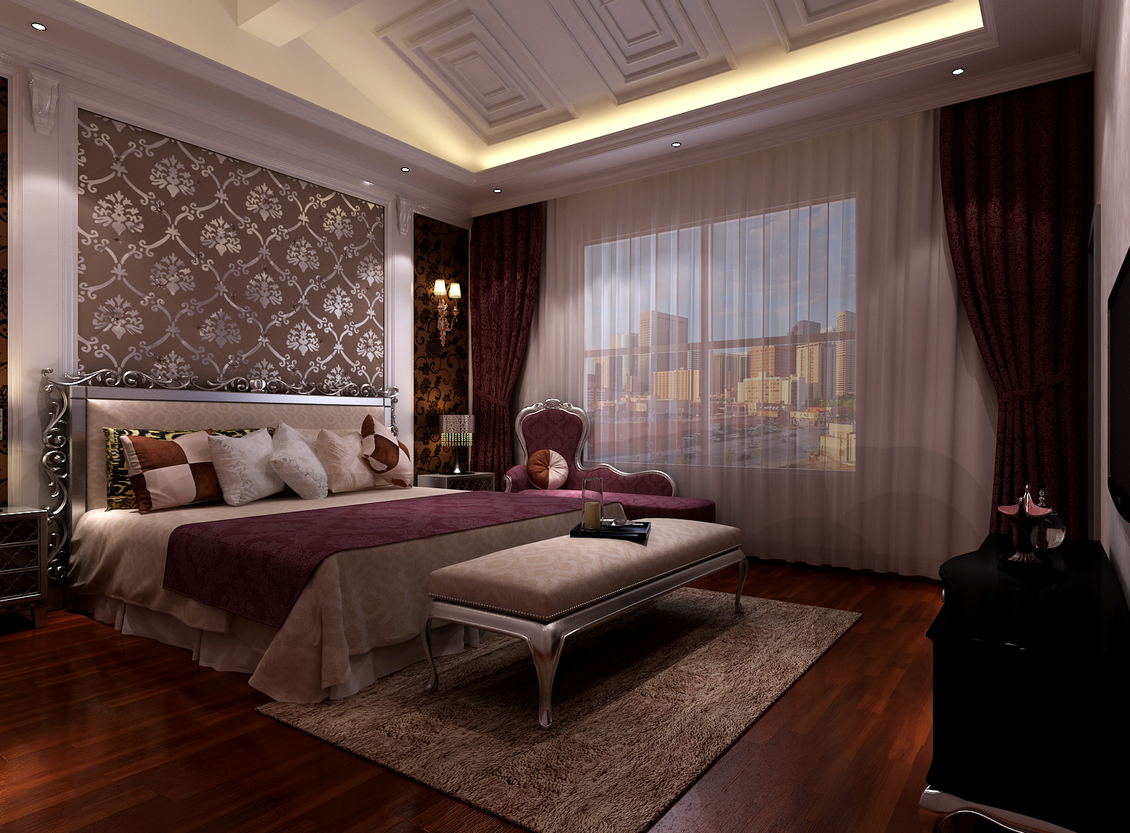 卧室图片来自华埔装饰河南运营中心_张亚伟在现代古典风格的分享