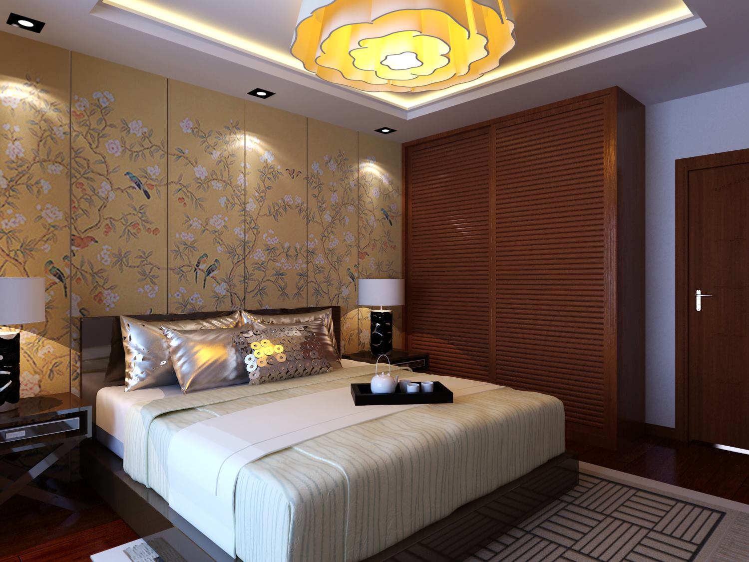 新中式 卧室图片来自黄杰5420在美的气息的分享