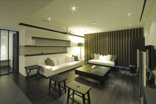 简约 别墅 客厅图片来自三金豆豆在120平loft风格演绎简约风的分享