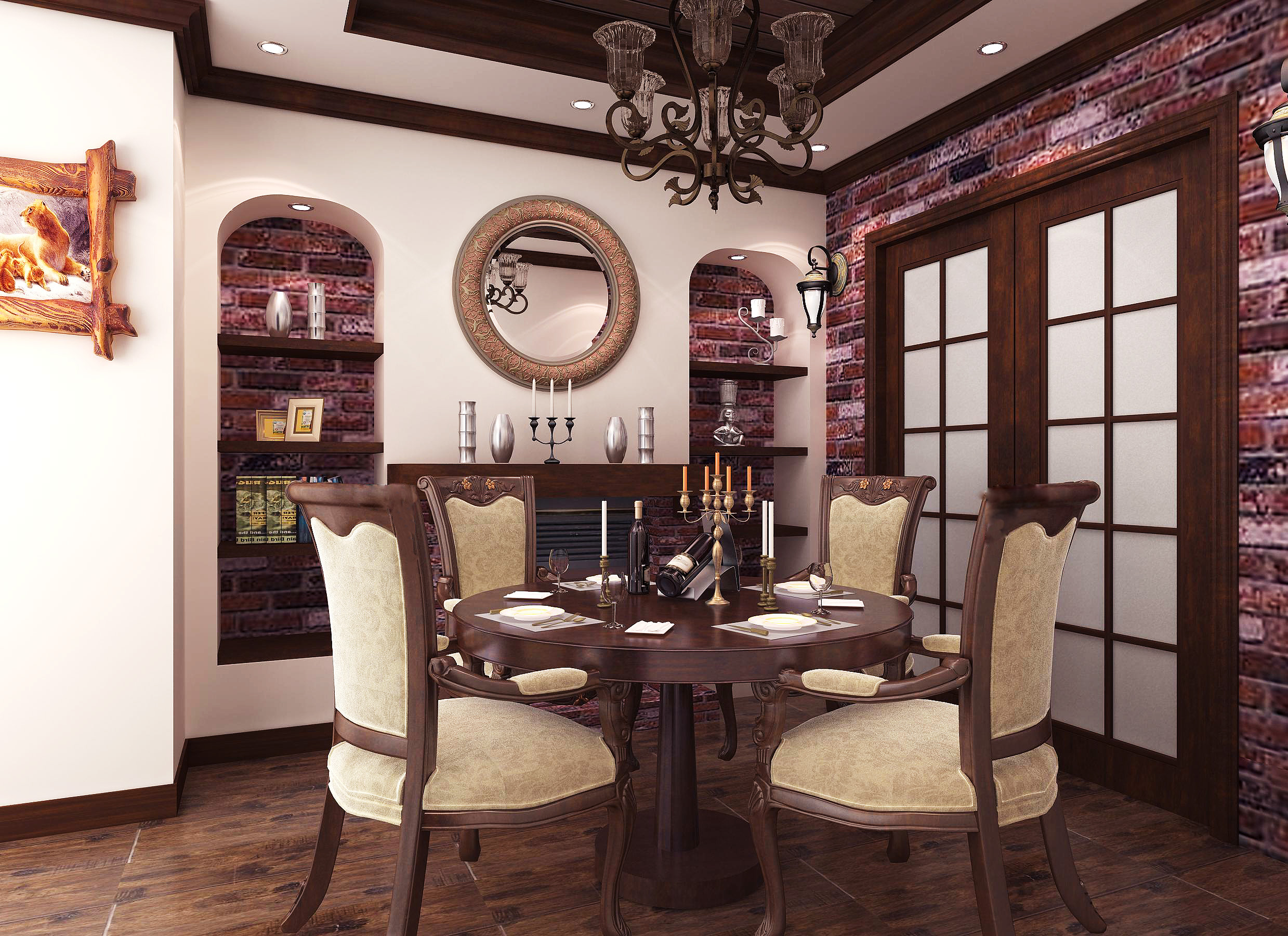 简约 欧式 别墅 二居 餐厅图片来自设计精英在美式乡村的分享
