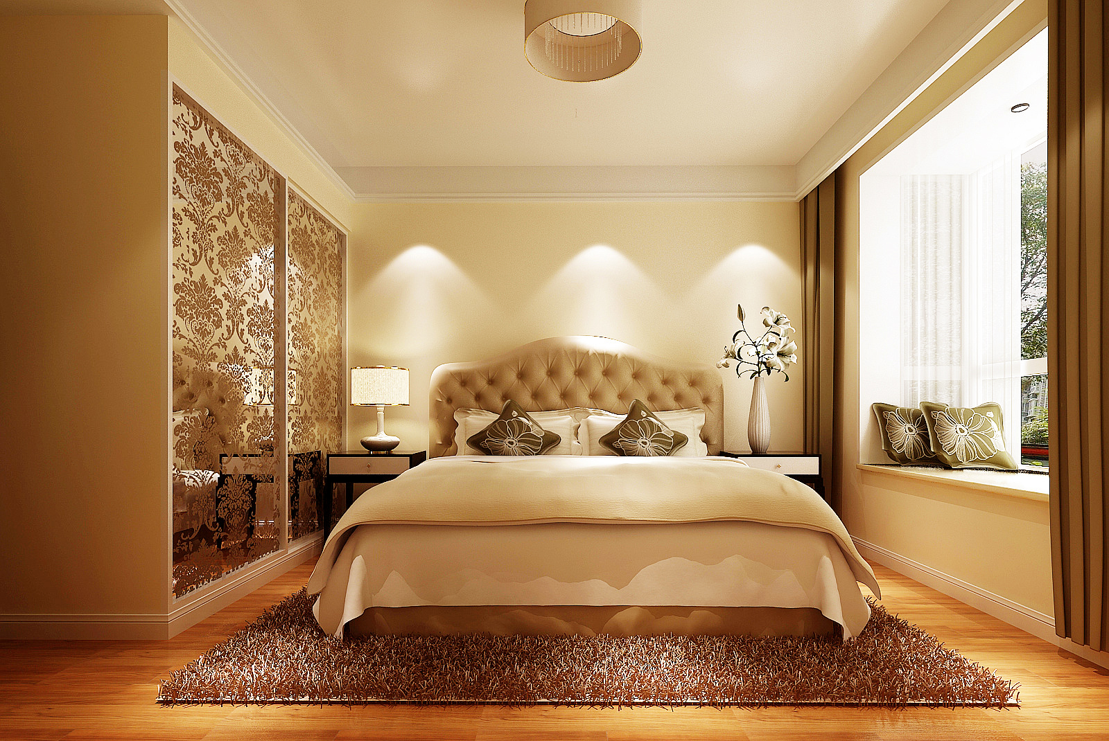 卧室图片来自华埔装饰河南运营中心_张亚伟在古典浪漫温馨家园的分享