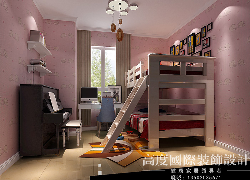 欧式 三居 80后 卧室图片来自大小姐在雍华府的分享