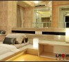 南湖国际社区-二居室-124平米-卧室装修设计