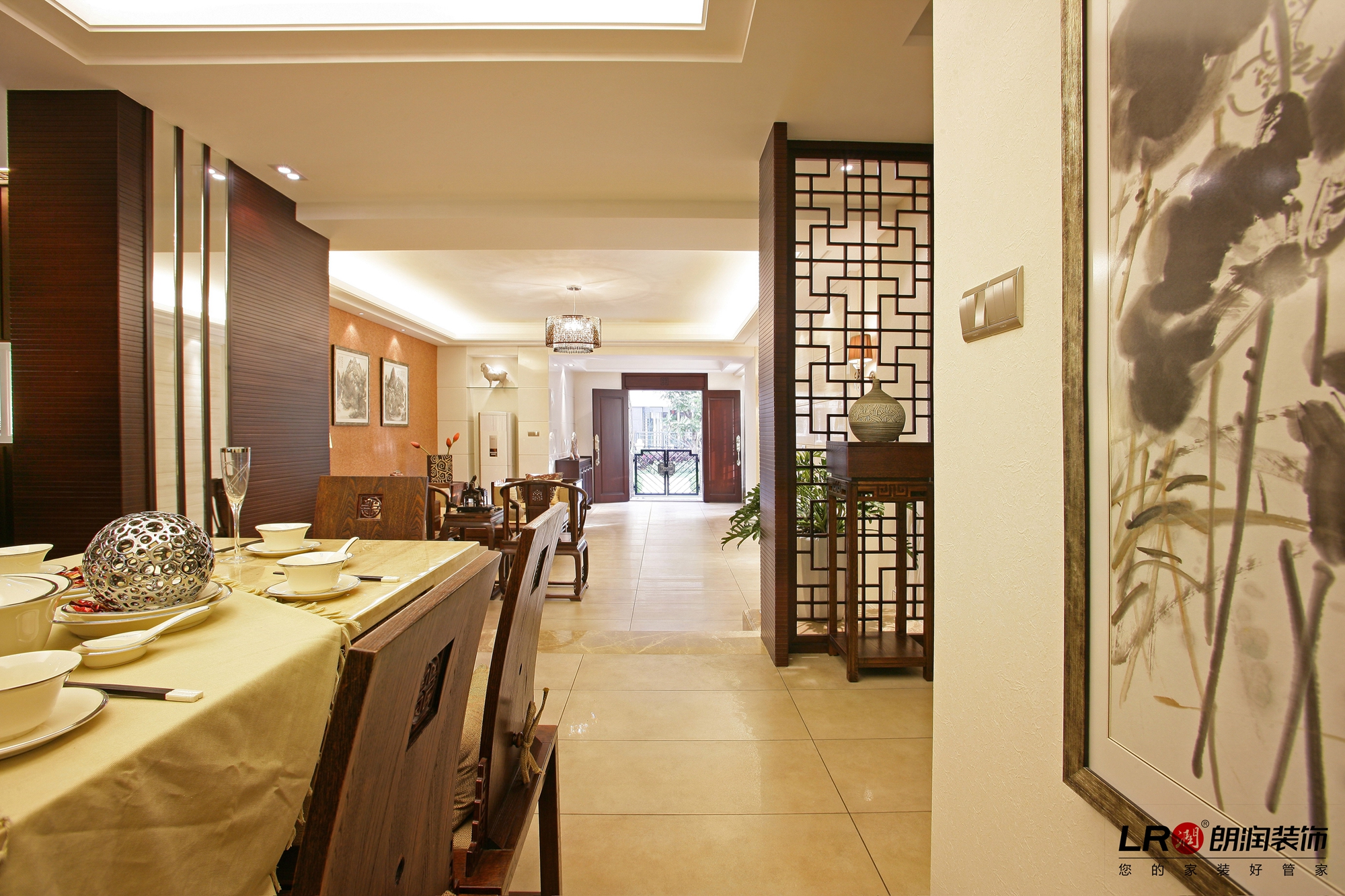 古色古香 中式 复式 风雅 古典 餐厅图片来自用户5156624388在精致风雅古色古香中式风格的分享