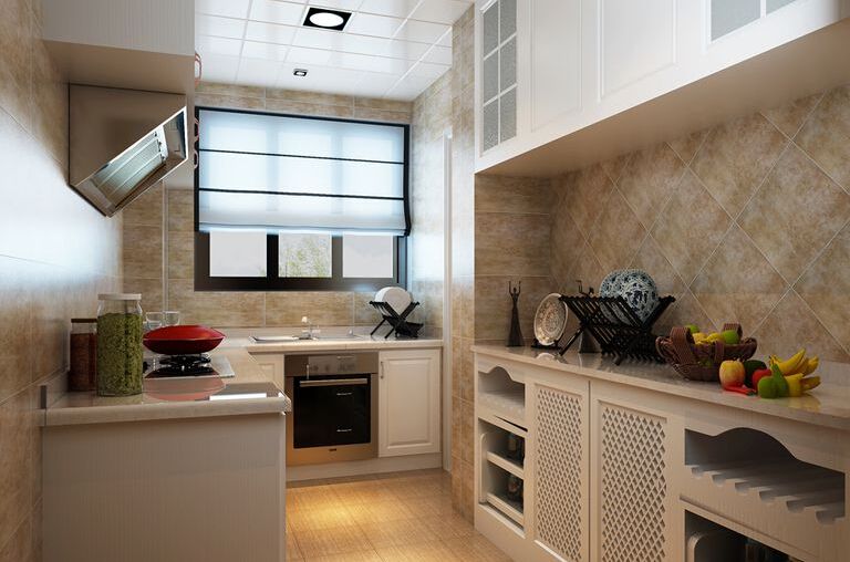 欧式 简欧风格 二居 厨房图片来自合肥川豪装饰装修在蓝鼎星河府97平米简欧风格的分享