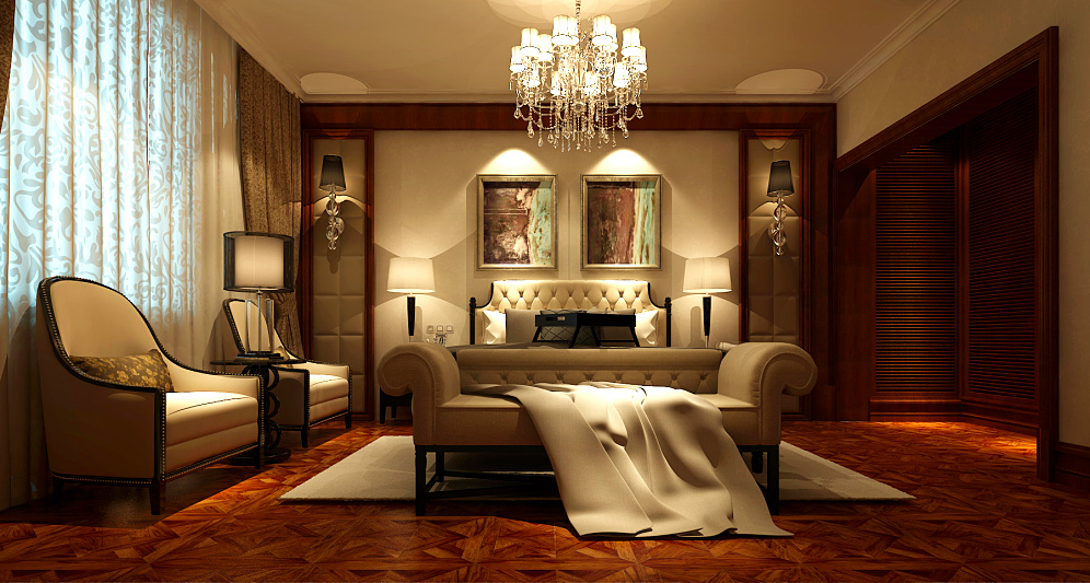 欧式 别墅 卧室图片来自东易力天-韩凯闻在古典欧式的分享