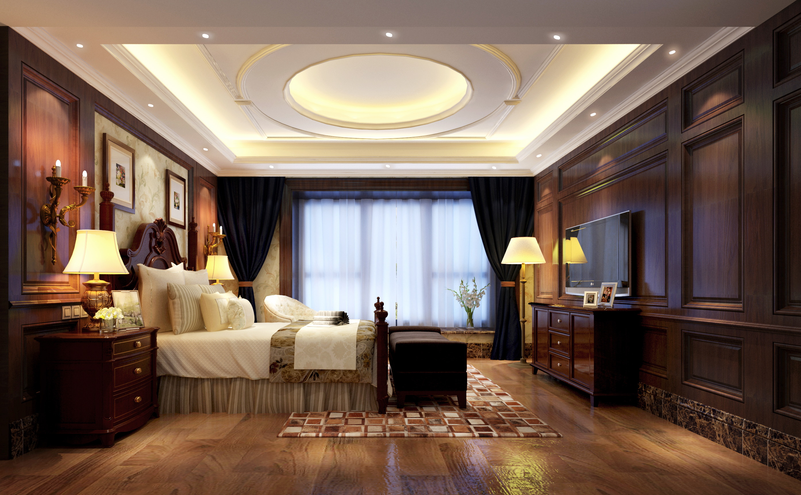 简约 80后 白领 卧室图片来自159xxxx8729在永威翡翠城新古典设计的分享