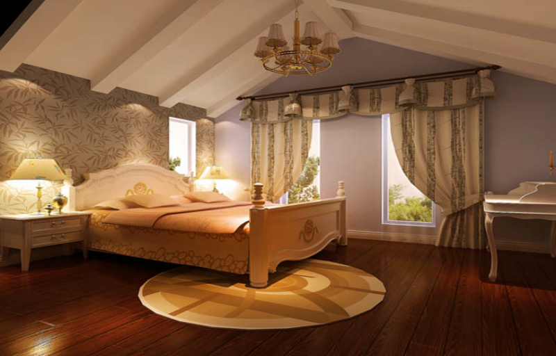 托斯卡纳 别墅 美观 温馨 舒适 卧室图片来自北京高度装饰设计王鹏程在天竺新新家园托斯卡纳风格的分享