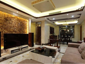 中式古典-186平米四居室装修设计