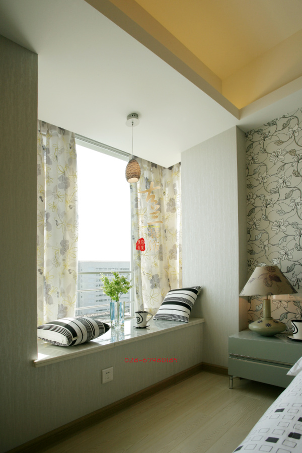 中式 朗诗绿色 三居室 装修图片 卧室图片来自香港古兰装饰-成都在现代简约主义的中国传统风格的分享
