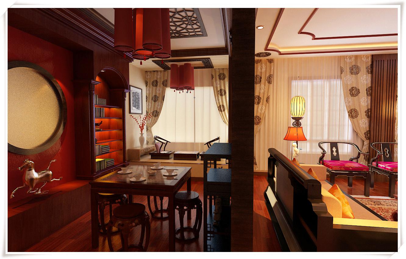 别墅 中式 百家装饰 沈阳装修 客厅 餐厅 其他图片来自百家装饰-小敬在典雅空间，高贵品味的分享