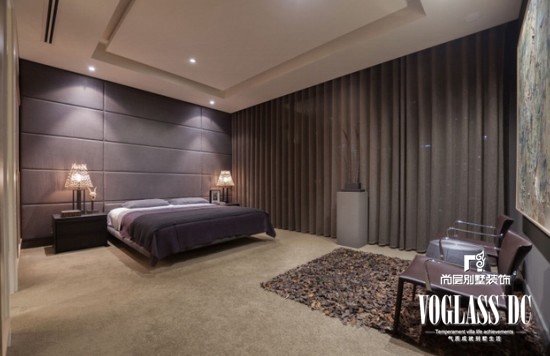 简约 别墅 白领 尚层装饰 卧室 卧室图片来自北京别墅装修案例在简约大气的时尚空间的分享