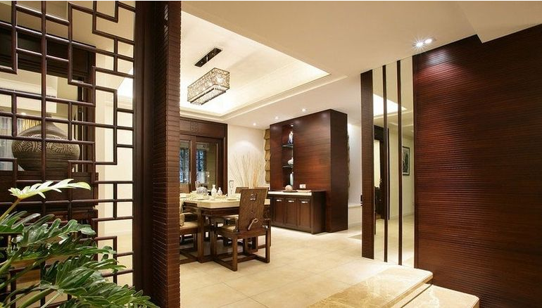 新中式 三居 旧房改造 80后 小资 餐厅图片来自成都生活家装饰徐洋在新中式——三居室装修设计的分享