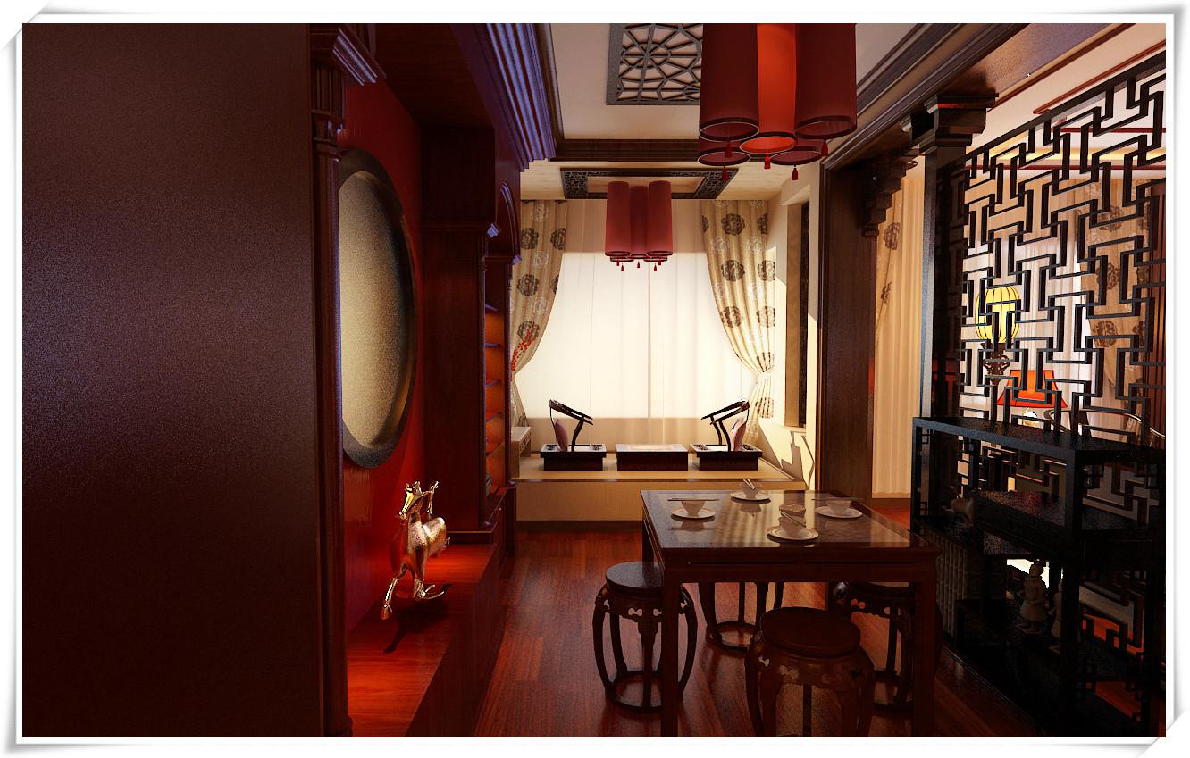 别墅 中式 百家装饰 沈阳装修 客厅 餐厅 其他图片来自百家装饰-小敬在典雅空间，高贵品味的分享