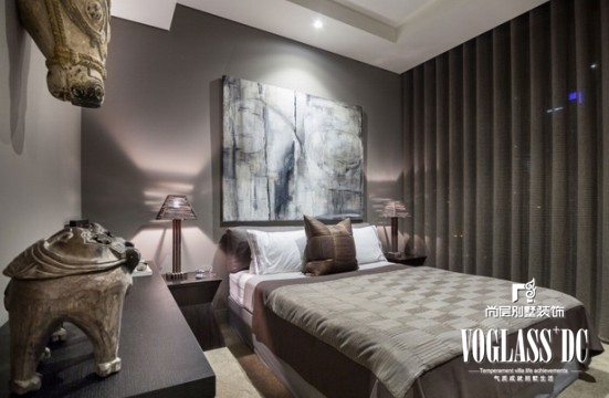 简约 别墅 白领 尚层装饰 卧室 卧室图片来自北京别墅装修案例在简约大气的时尚空间的分享