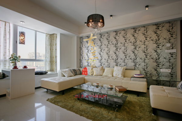 中式 朗诗绿色 三居室 装修图片 客厅图片来自香港古兰装饰-成都在现代简约主义的中国传统风格的分享