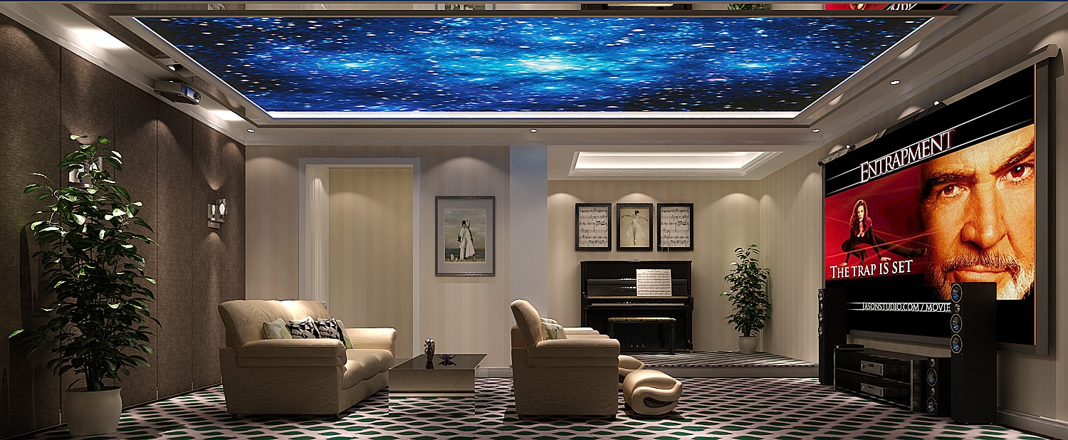 简约 现代 别墅 三居 白领 公寓 高度国际 客厅图片来自北京高度国际装饰设计在孔雀城现代风格的分享