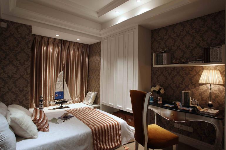 名仕装饰 欧式 三居 卧室图片来自名仕装饰小盼在世贸锦绣长江的分享