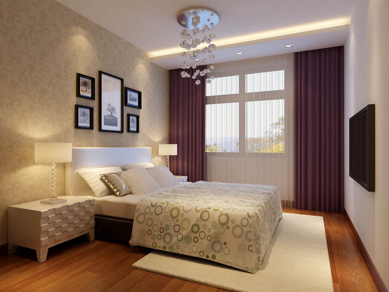 简约 一居室 白领 卧室图片来自实创装饰上海公司在一居室简约温馨格调生活的分享