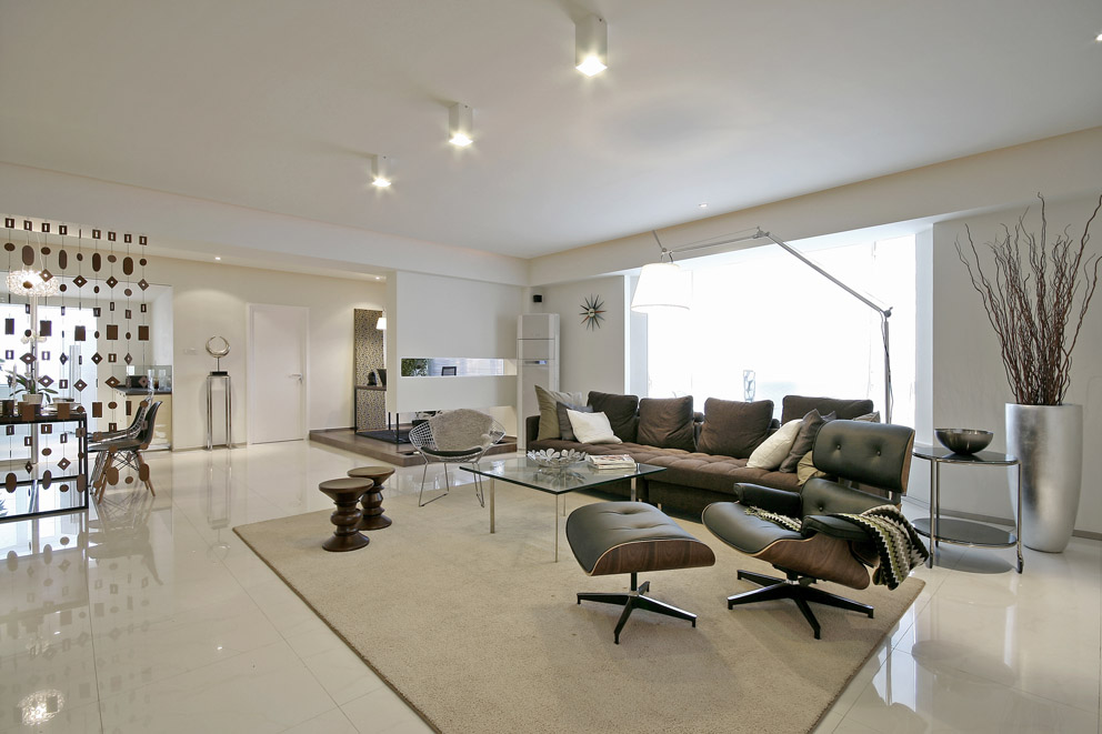 80后 白领 混搭 欧式 客厅图片来自苹果装饰公司在住宅公寓类十佳作品《金港湾》的分享