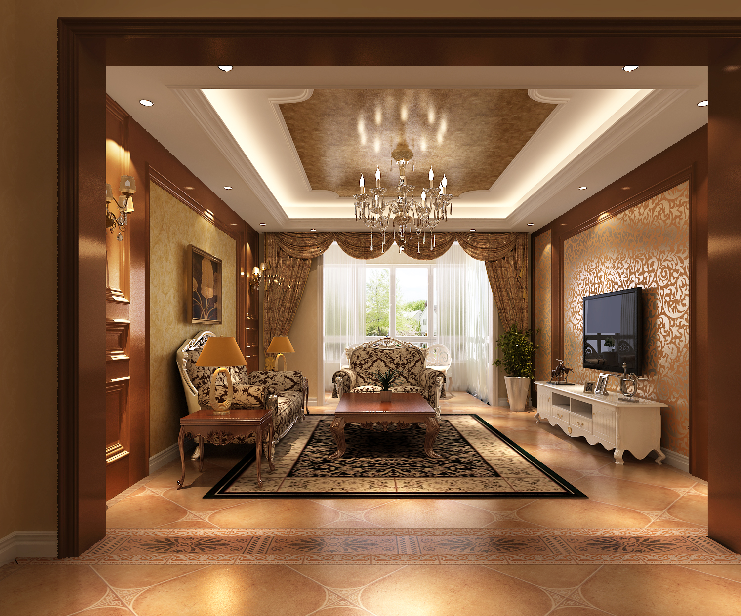 简约 欧式 客厅图片来自高度国际王慧芳在金色漫香苑的分享