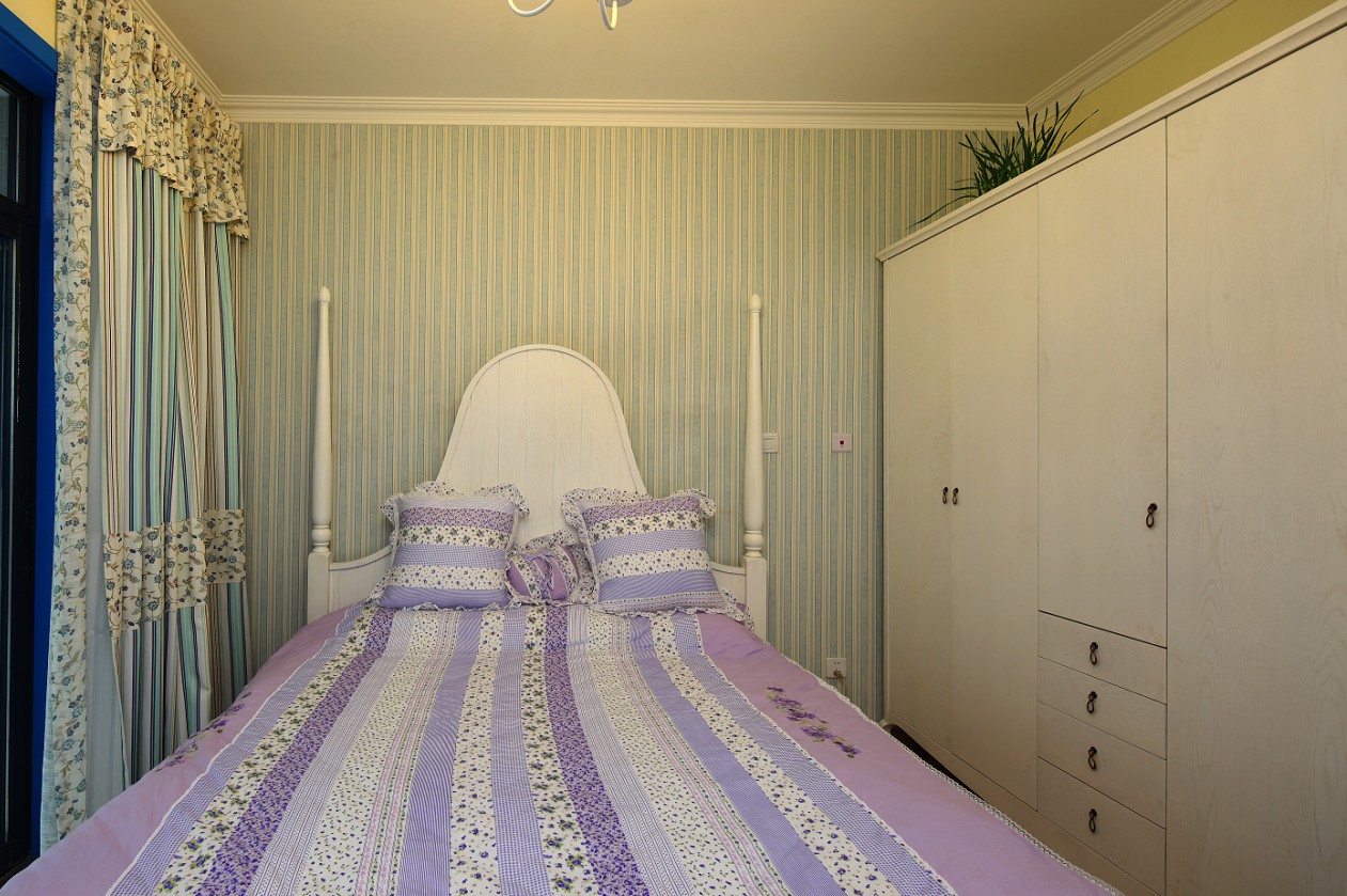 地中海 家居 家和装饰 成都装修公 成都装修案 卧室图片来自成都家和装饰在八里庄地中海风格案例的分享