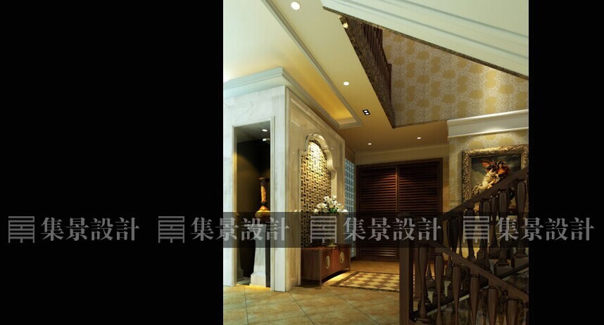 楼梯图片来自baixiangfeng01在北京中海瓦耳登私家别墅的分享