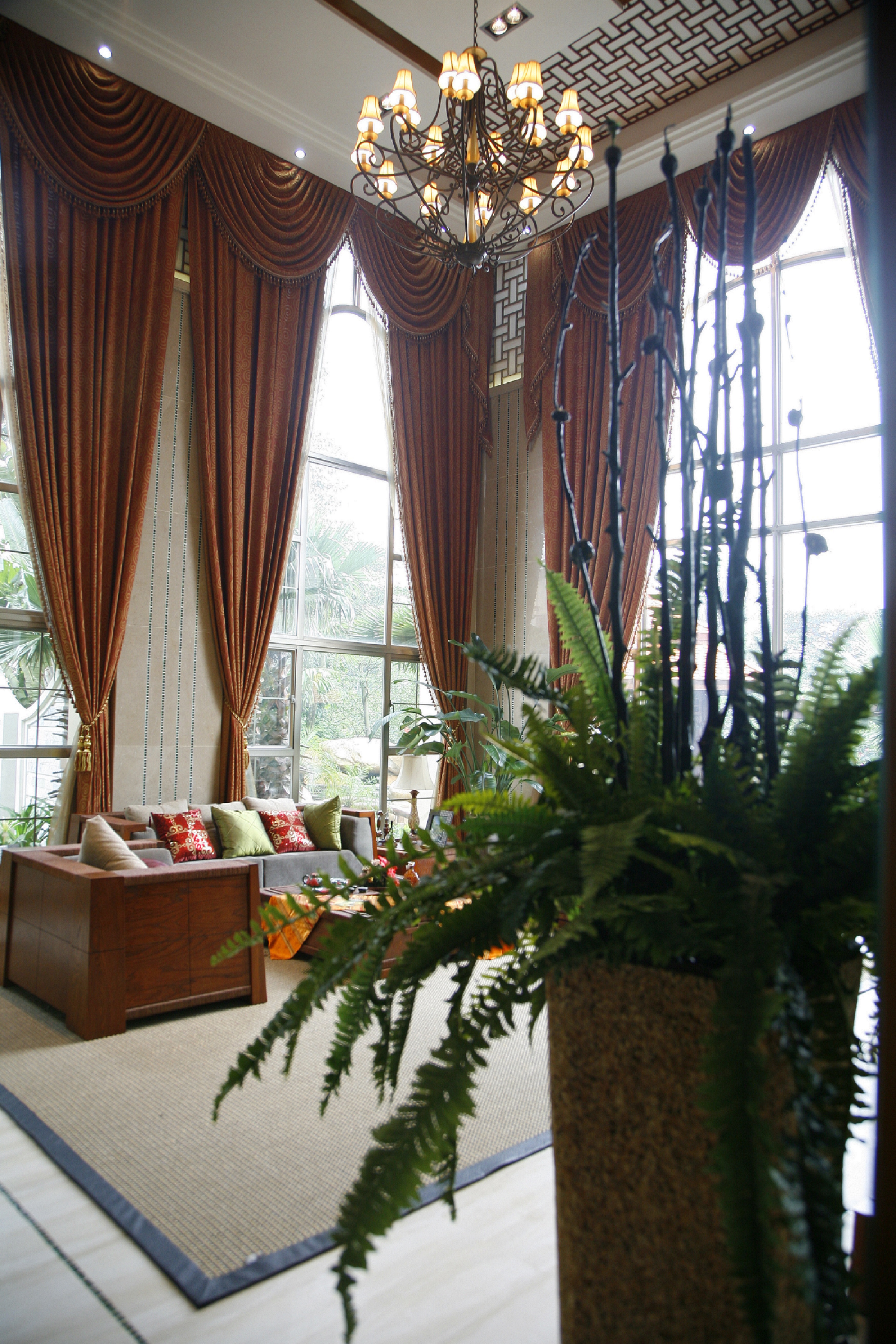 东南亚 别墅 客厅图片来自北京尚都国际装饰在建华花园（北京上都国际装饰）的分享
