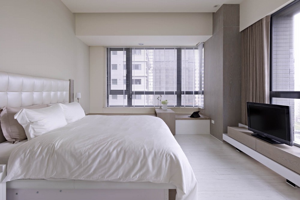 简约 现代 舒适 小清新 LOFT 卧室图片来自幸福空间在140m²打造机能美开放空间的分享