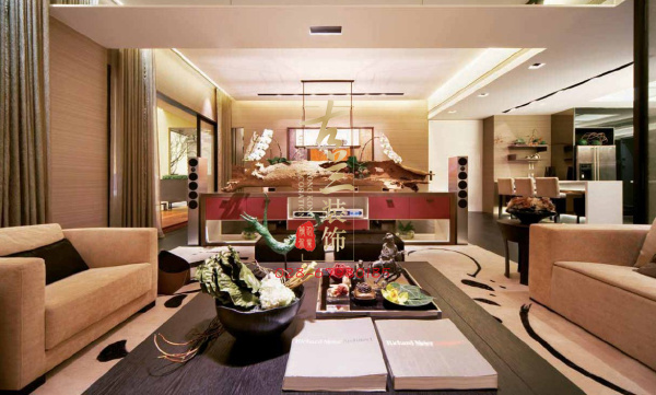 现代 三居室 装修设计 样板房 案例图片 厨房图片来自香港古兰装饰-成都在现代暖色调家装的分享